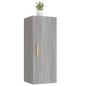 vidaXL Armario de pared madera contrachapada gris Sonoma 34,5x34x90 cm vidaXL Armario de pared madera contrachapada gris Sonoma 34,5x34x90 cm