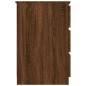 vidaXL Escritorio madera contrachapada roble marrón 140x50x77 cm vidaXL Escritorio madera contrachapada roble marrón 140x50x77 cm