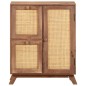 vidaXL Aparador de madera maciza de mango 60x35x75 cm vidaXL Aparador de madera maciza de mango 60x35x75 cm