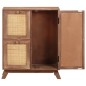 vidaXL Aparador de madera maciza de mango 60x35x75 cm vidaXL Aparador de madera maciza de mango 60x35x75 cm