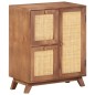 vidaXL Aparador de madera maciza de mango 60x35x75 cm vidaXL Aparador de madera maciza de mango 60x35x75 cm