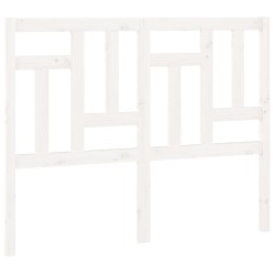 vidaXL Cabecero de cama madera maciza de pino blanco 165,5x4x100 cm