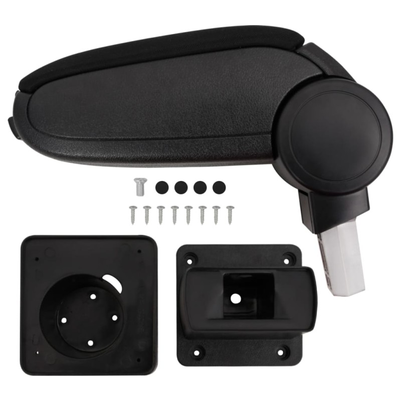 vidaXL Reposabrazos para coche ABS negro 13x31,5x(29-51) cm vidaXL Reposabrazos para coche ABS negro 13x31,5x(29-51) cm