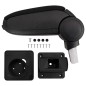 vidaXL Reposabrazos para coche ABS negro 13x31,5x(29-51) cm vidaXL Reposabrazos para coche ABS negro 13x31,5x(29-51) cm
