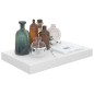 vidaXL Estante flotante de pared 2 uds MDF blanco brillo 40x23x3,8 cm vidaXL Estante flotante de pared 2 uds MDF blanco brillo 40x23x3,8 cm