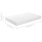 vidaXL Estante flotante de pared 2 uds MDF blanco brillo 40x23x3,8 cm vidaXL Estante flotante de pared 2 uds MDF blanco brillo 40x23x3,8 cm
