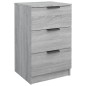 vidaXL Mesita de noche gris Sonoma 40x36x65 cm vidaXL Mesita de noche gris Sonoma 40x36x65 cm