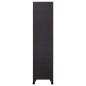 vidaXL Taquilla de acero gris antracita y blanco 90x40x180 cm vidaXL Taquilla de acero gris antracita y blanco 90x40x180 cm
