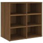vidaXL Mueble zapatero color marrón roble 52,5x30x50 cm vidaXL Mueble zapatero color marrón roble 52,5x30x50 cm