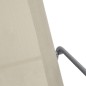 vidaXL Balancín mecedora de jardín textilene crema 95x54x85 cm vidaXL Balancín mecedora de jardín textilene crema 95x54x85 cm