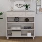 vidaXL Mesa consola HAMAR madera maciza de pino blanco 90x35x90 cm vidaXL Mesa consola HAMAR madera maciza de pino blanco 90x35x90 cm
