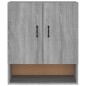 vidaXL Armario de pared madera contrachapada gris Sonoma 60x31x70 cm vidaXL Armario de pared madera contrachapada gris Sonoma 60x31x70 cm
