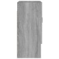 vidaXL Armario de pared madera contrachapada gris Sonoma 60x31x70 cm vidaXL Armario de pared madera contrachapada gris Sonoma 60x31x70 cm
