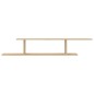 vidaXL Estante de pared para TV contrachapado roble Sonoma 125x18x23cm vidaXL Estante de pared para TV contrachapado roble Sonoma 125x18x23cm