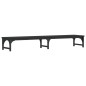 vidaXL Soporte de pantalla madera de ingeniería negro 105x23x15,5 cm vidaXL Soporte de pantalla madera de ingeniería negro 105x23x15,5 cm