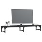 vidaXL Soporte de pantalla madera de ingeniería negro 105x23x15,5 cm vidaXL Soporte de pantalla madera de ingeniería negro 105x23x15,5 cm