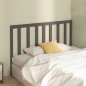 vidaXL Cabecero de cama madera maciza de pino gris 146x4x100 cm vidaXL Cabecero de cama madera maciza de pino gris 146x4x100 cm