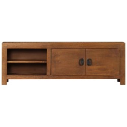 vidaXL Mueble de TV de madera maciza de mango 120x30x40 cm