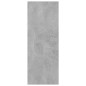 vidaXL Mesa consola madera de ingeniería gris hormigón 78x30x80 cm vidaXL Mesa consola madera de ingeniería gris hormigón 78x30x80 cm