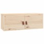 vidaXL Armario de pared de madera maciza de pino 80x30x30 cm vidaXL Armario de pared de madera maciza de pino 80x30x30 cm