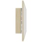 vidaXL Espejo de baño LED acrílico color roble Sonoma 100x8,5x37 cm vidaXL Espejo de baño LED acrílico color roble Sonoma 100x8,5x37 cm