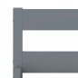 vidaXL Estructura de cama de madera maciza de pino gris 90x200 cm