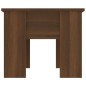 vidaXL Mesa de centro madera contrachapada roble marrón 79x49x41 cm vidaXL Mesa de centro madera contrachapada roble marrón 79x49x41 cm