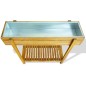 vidaXL Arriate de madera maciza de acacia y zinc vidaXL Arriate de madera maciza de acacia y zinc