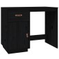 vidaXL Escritorio de madera maciza de pino negro 95x50x75 cm vidaXL Escritorio de madera maciza de pino negro 95x50x75 cm