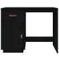 vidaXL Escritorio de madera maciza de pino negro 95x50x75 cm vidaXL Escritorio de madera maciza de pino negro 95x50x75 cm