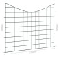 vidaXL Set de valla de jardín arqueada verde 77,5x64 cm