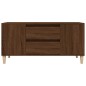 vidaXL Mueble para TV madera contrachapada marrón roble 102x44,5x50 cm vidaXL Mueble para TV madera contrachapada marrón roble 102x44,5x50 cm