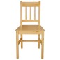 vidaXL Sillas de comedor 4 unidades madera de pino vidaXL Sillas de comedor 4 unidades madera de pino
