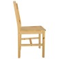 vidaXL Sillas de comedor 4 unidades madera de pino vidaXL Sillas de comedor 4 unidades madera de pino