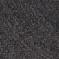 vidaXL Alfombra de yute tejida a mano redonda gris oscuro 180 cm