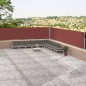 vidaXL Toldo lateral retráctil marrón 117x1200 cm vidaXL Toldo lateral retráctil marrón 117x1200 cm