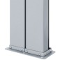 vidaXL Toldo lateral retráctil marrón 117x1200 cm vidaXL Toldo lateral retráctil marrón 117x1200 cm