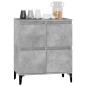 vidaXL Aparador de madera contrachapada gris hormigón 60x35x70 cm vidaXL Aparador de madera contrachapada gris hormigón 60x35x70 cm