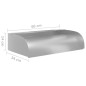 vidaXL Cascada de jardín con LED acero inoxidable 304 60x34x14 cm vidaXL Cascada de jardín con LED acero inoxidable 304 60x34x14 cm