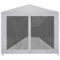 vidaXL Carpa de celebraciones con 10 paredes de malla 12x3 m vidaXL Carpa de celebraciones con 10 paredes de malla 12x3 m