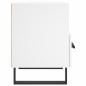 vidaXL Mesitas de noche 2 uds madera ingeniería blanco 40x35x47,5 cm vidaXL Mesitas de noche 2 uds madera ingeniería blanco 40x35x47,5 cm