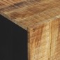 vidaXL Aparador con 2 puertas madera maciza de mango 90x33x75 cm vidaXL Aparador con 2 puertas madera maciza de mango 90x33x75 cm