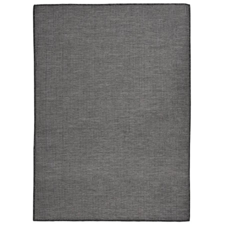 vidaXL Alfombra de exterior de tejido plano gris 200x280 cm