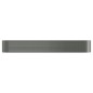 vidaXL Jardinera arriate acero recubrimiento polvo gris 507x100x68 cm vidaXL Jardinera arriate acero recubrimiento polvo gris 507x100x68 cm