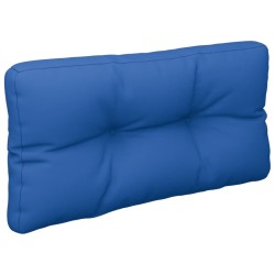 vidaXL Cojín para sofá de palets de tela azul 80x40x10 cm