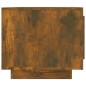 vidaXL Mesa de centro madera contrachapada roble ahumado 102x50x45 cm vidaXL Mesa de centro madera contrachapada roble ahumado 102x50x45 cm