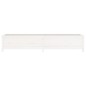 vidaXL Arriate elevado de jardín madera de pino blanco 199,5x40x39 cm vidaXL Arriate elevado de jardín madera de pino blanco 199,5x40x39 cm