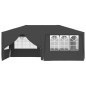 vidaXL Carpa profesional para fiestas con paredes gris 90 g/m² 4x6 m vidaXL Carpa profesional para fiestas con paredes gris 90 g/m² 4x6 m