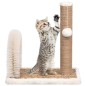 vidaXL Árbol para gatos con cepillo de aseo y poste rascador vidaXL Árbol para gatos con cepillo de aseo y poste rascador