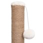 vidaXL Árbol para gatos con cepillo de aseo y poste rascador vidaXL Árbol para gatos con cepillo de aseo y poste rascador